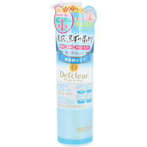 DETクリア ブライト&ピール ピーリングジェリー 無香料タイプ 180mL