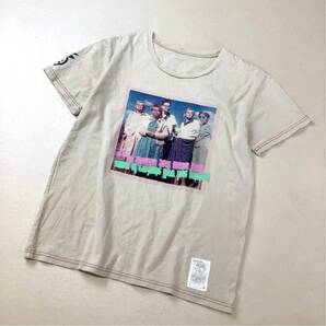 希少 ユニコーン UC ソニーミュージック フォトプリント 半袖 tシャツ メンズ Lサイズ ベージュの画像1
