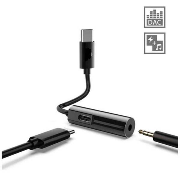 Stouch イヤホン変換 アダプター USB-C