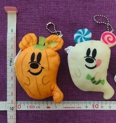 ディズニーリゾート ハロウィン リバーシブル ぬいぐるみ キーホルダー