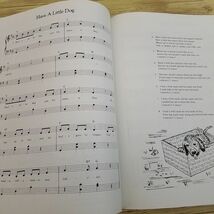 楽譜[世界のどうぶつの歌 Animal Songs for Children] 55曲 ピアノソロ コードネーム付き マザーグース イギリスの童謡 洋書_画像8
