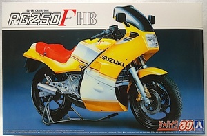 アオシマ　ザ・バイクNo.39 「1/12　スズキ　GJ21A RG250 HBΓ ‘84」 新品