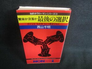 ?栄か没落か最期の選択　西山千明　シミ日焼け有/EDR