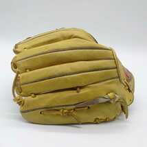 Rawlings DEAR HAND Hinged Pad ローリングス グローブ イエロー 右利き用 野球 ベースボール グラブ レザー スポーツ ブランド tp-22x787_画像3