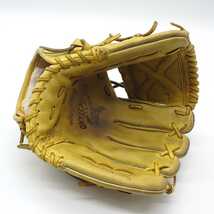 Rawlings DEAR HAND Hinged Pad ローリングス グローブ イエロー 右利き用 野球 ベースボール グラブ レザー スポーツ ブランド tp-22x787_画像4