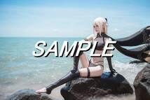 【CP-297　FGO　沖田総司　07】　L判写真10枚 海外コスプレ Cosplay photo 10sheets Fate Grand Order_画像9