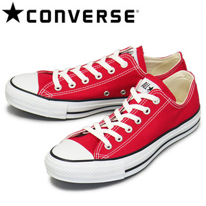 CONVERSE (コンバース) 32160322 キャンバス オールスター OX レッド M9696 CV018 US5.5-24.5cm