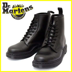 Dr.Martens ドクターマーチン 14353001 CORE 1460 MONO 8EYE SHOE 8ホールシュー BLACK SMOOTH ブラック-UK9-約28cm