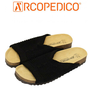 ARCOPEDICO (アルコペディコ) #5061220 サルーテライン OPEN オープン サンダル BLACK ARC004 43-約27.0cm