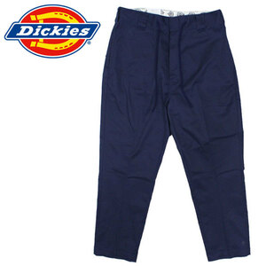 Dickies (ディッキーズ) 181M40WD16 TCストレッチテーパードアンクルイージーパンツ 8分丈 DK005 DNダークネイビー M