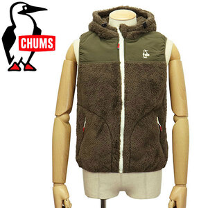 CHUMS (チャムス) CH04-1244 Elmo Fleece Vest エルモ フリースベスト CMS040 B055BrownxKhaki M