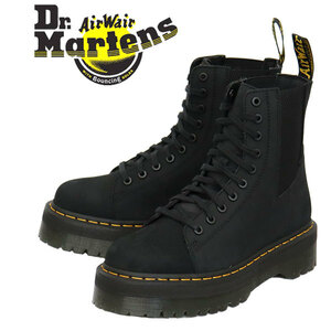 Dr.Martens (ドクターマーチン) 27349001 JADON LTT ジェイドン 10ホール レザーブーツ BLACK UK6-約25.0cm