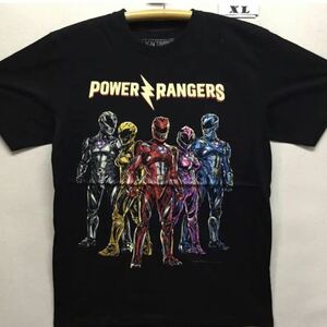 新品 パワーレンジャー Tシャツ XLサイズ パワーレンジャー ズ