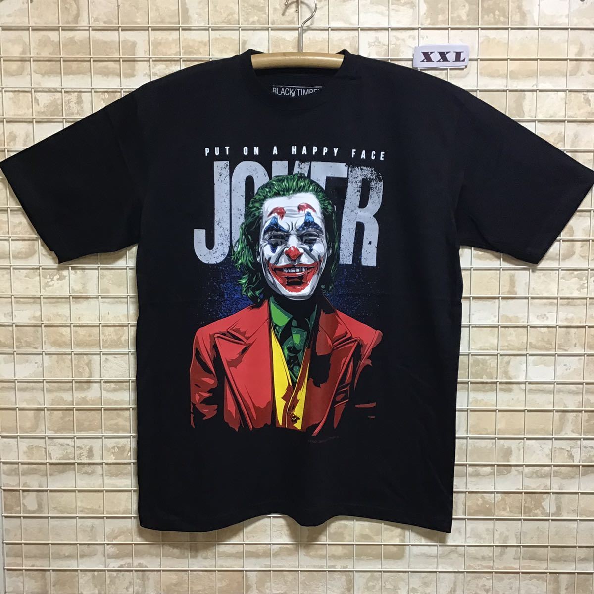 トレフォイル 2008年映画ダークナイトjorkerジョーカーTシャツL