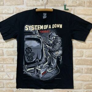 システムオブアダウン Tシャツ　Lサイズ　管388 ロックバンド　システム・オブ・ア・ダウン（英: System of a Down）