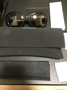  sun rolan Paris 15aw Cart sunglasses beautiful goods black frame rare case attaching California sunglasses Eddie period 