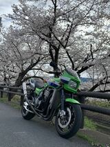 美品　zrx1200r 車体　ライムグリーン　オーリンズ　カーボンホイール6速ミッション等…_画像10