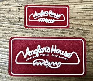 アングラーズハウス ★ Angler's House ☆ シリコンワッペン ★ Angler's House ロゴマークワッペン