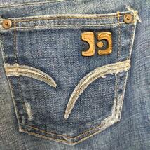 JOE'S JEANS ジョーズジーンズUSA ローライズ フレアジーンズW25_画像8