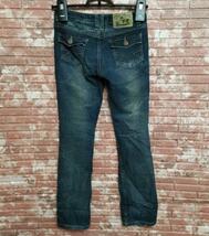 AFT jeans アフリカタロウ ローライズ ストレートジーンズ W26 _画像4