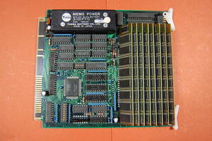 PC98 C автобус для память панель I*O DATA PIO-9834-1/2M-1 работоспособность не проверялась текущее состояние доставка б/у товар ..P-078 0575