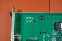 PC98 Cバス用 インターフェースボード TAXAN SC55BX SCSI I/F？ 動作未確認 ジャンク扱いにて　P-100 2088 _画像3