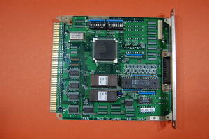 PC98 Cバス用 インターフェースボード NEC純正 PC-9801-55U SCSI I/F ？ G8JNC 動作未確認 ジャンク扱いにて　P-104 1691A 