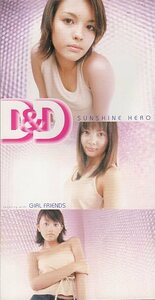 ◆8cmCDS◆D&D/SUNSHINE HERO/3rd/森永「Piknik」CMソング