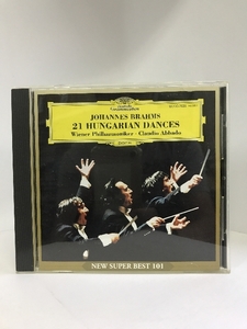 （CD)ブラームス:ハンガリー舞曲集　ユニバーサル ミュージック　指揮：アバド　ウィーン・フィルハーモニー管弦楽団