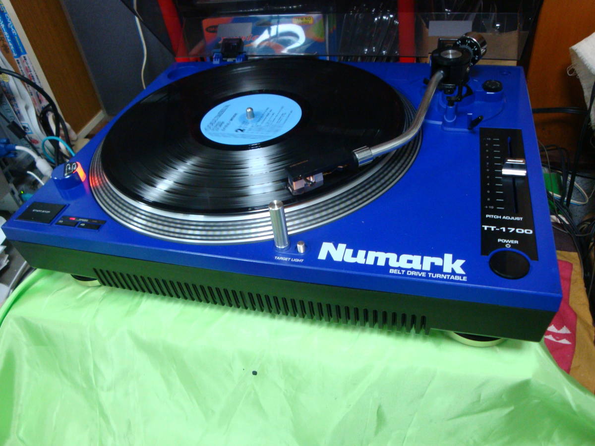 に値下げ! numark ターンテーブル TT-1700 樽屋初期コンコルド 黒 激