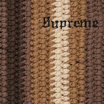 【新品未使用】 22SS 新品 Supreme シュプリーム HAND CROCHETED SWEATER セーター ニット BROWN S ブラウン 茶色 即決早い者勝ち_画像2