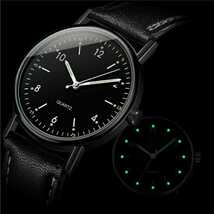 新品　腕時計　シンプル　ベスト　ビジネス　黒　ネイビー　5_画像2