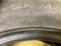 No2552 F1 良溝！！ ダンロップ　WINTER MAXX WM01 225/55R17 97Q　2本セット_画像4