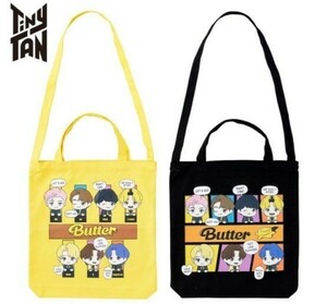 TinyTAN ＆you プレミアム2way トート バッグ　 Butter ver. BTS