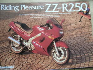 1994年 カワサキ ZZ-R250　カタログ ( 送料230円)　