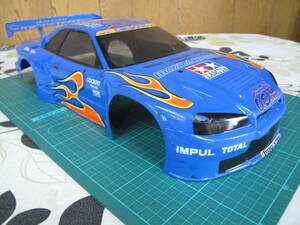 W75 ボディー 1/10 R34 GT-R