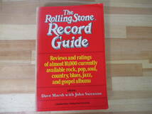 A-7◇【洋書 The Rolling Stone Record Guide】Edited by Dave Marsh with John Swenson 220921_画像1