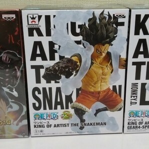 ワンピース KING OF ARTIST THE SNAKEMAN スネイクマン GEAR4 SP 造形王頂上決戦　ルフィ　