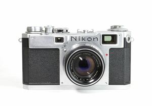 Nikon ニコン S2ブラックダイアル/NIKKOR-H 50mm f2 動作良好