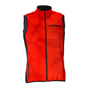 [ACERBIS] アチェルビス Xウインドウベスト　Lサイズ レッド Softshell X-wind Vest Red マーシャルだと思われるベスト。還暦ライダーも！