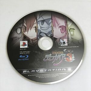 P45449 ◆PS3 魔界戦記ディスガイア3 ディスクのみ 送料180円 ★5点以上同梱で送料無料★