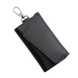  key case cow leather black black small articles accessory leather men's 