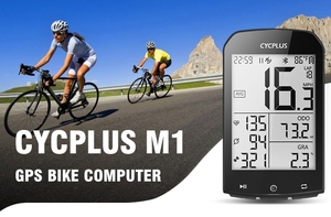 □超高性能 CYCPLUS M1 GPSコンピューター ☆1/速度/トリップ/経路/デジタルマルチメーター/簡単装着/USB充電/セロー/SR400/RZ250/メイト