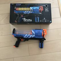 ナーフ Nerf Rival XVII-3000 Blaster ライバル カオス MXVI-4000 ブルー　即納　日本発送_画像2