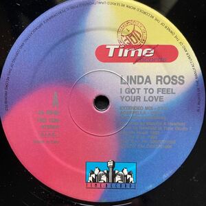12inch LINDA ROSS / I GOT TO FEEL YOUR LOVE