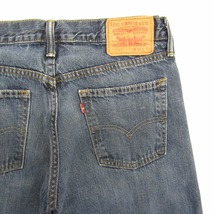 サイズ W32 L34 Levi’s 514 スリム ストレート デニム パンツ ジーンズ ブルー系 リーバイス メキシコ製 古着 ビンテージ 2S0305_画像1