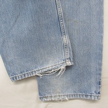 雰囲気系 サイズ W36 L34 Levi’s 550 バギー デニム パンツ ワイド テーパード ジーンズ リーバイス レソト製 古着 ビンテージ 2S1110_画像10