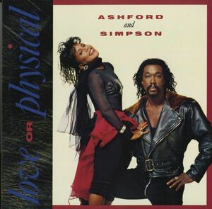 USオリジナルLP！DMM刻印有 Ashford & Simpson / Love Or Physical 89年【Capitol C1-46946】アシュフォード＆シンプソン ブラコン