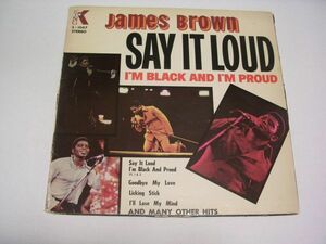 ●SOUL FUNK LP●JAMES BROWN / SAY IT LOUD,I'M BLACK AND I'M PROUD