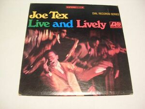 ●SOUL FUNK LP●JOE TEX / LIVE AND LIVELY